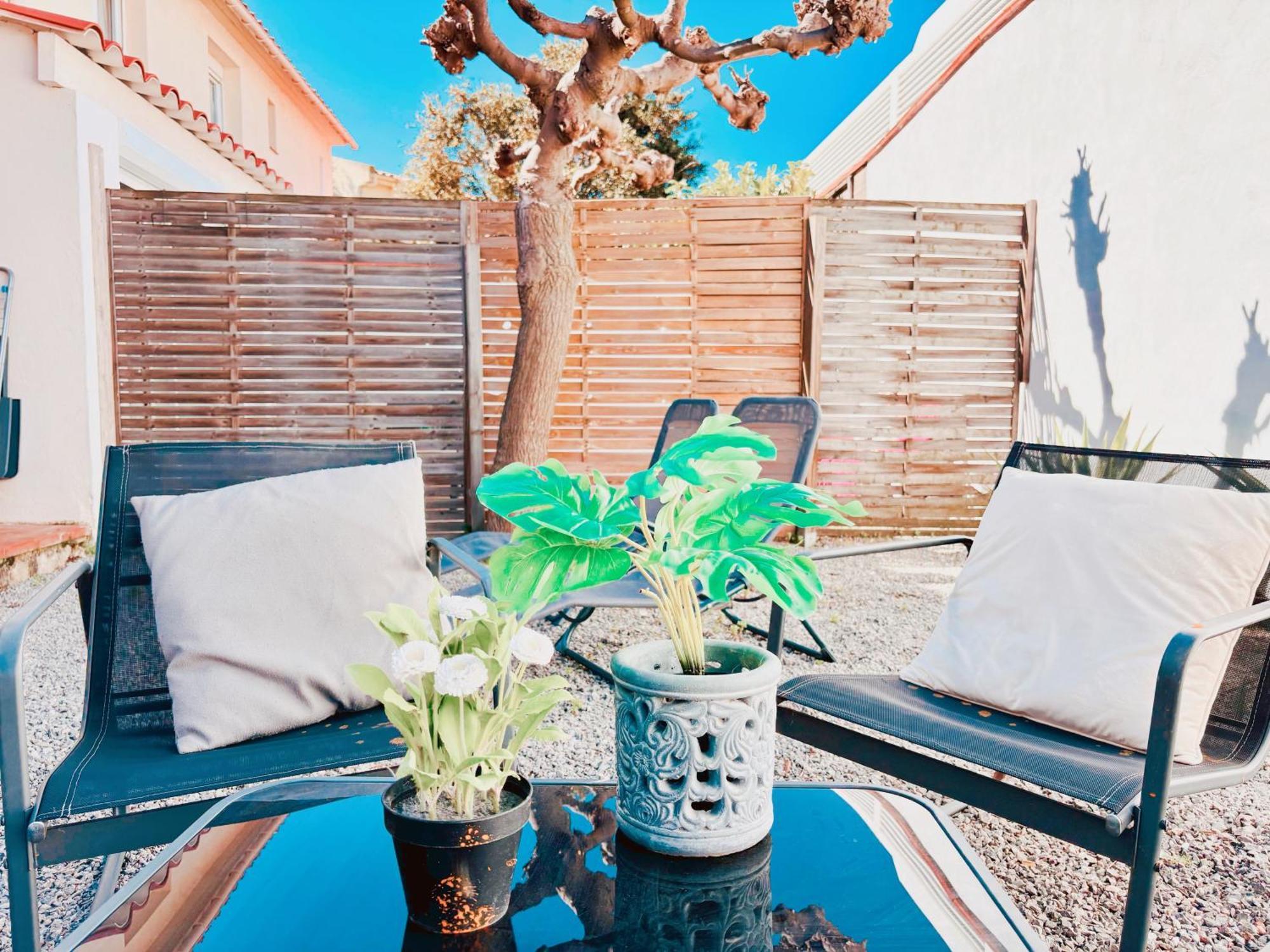 Appartement Avec Jardin Privatif A 300M De La Plage *2* Canet-en-Roussillon Exterior photo